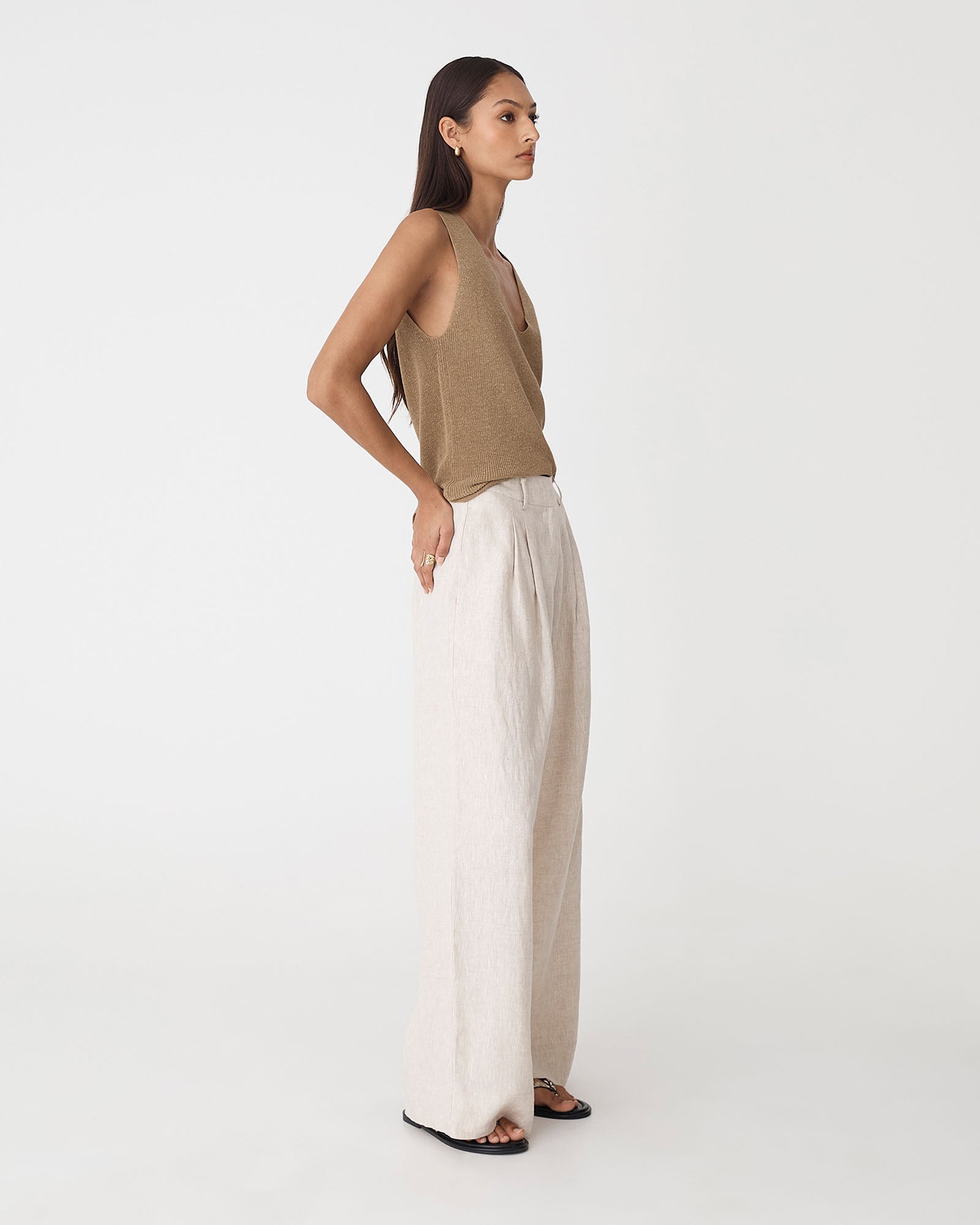 Jillian Lyocell Blend Tank