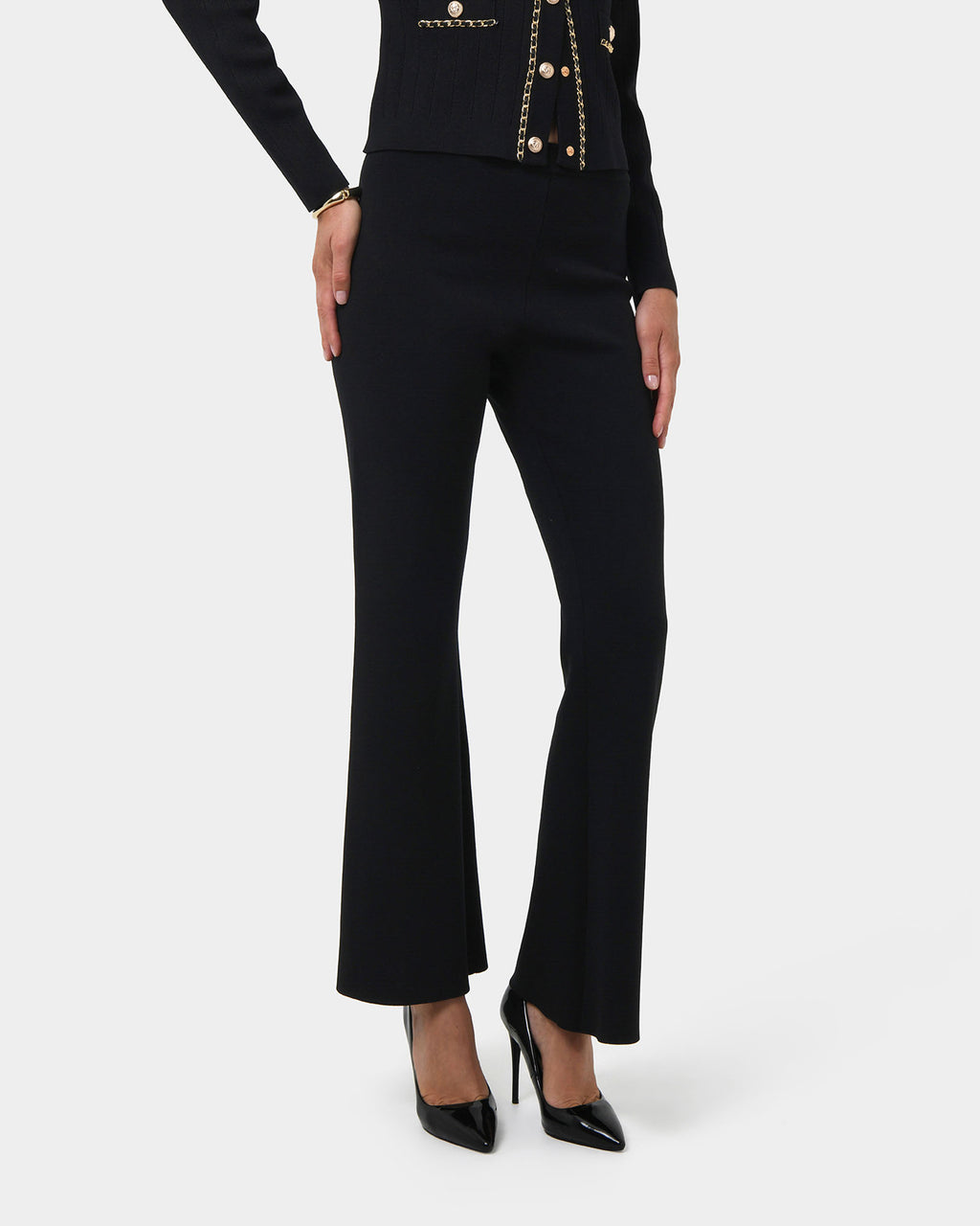 Jordy Flared Knit Pants