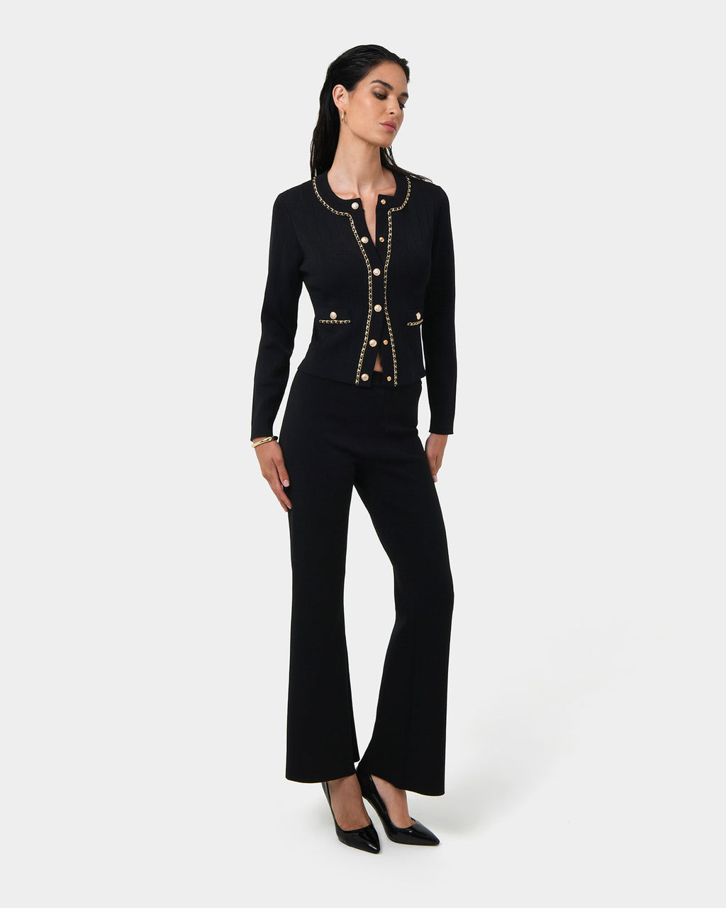 Jordy Flared Knit Pants