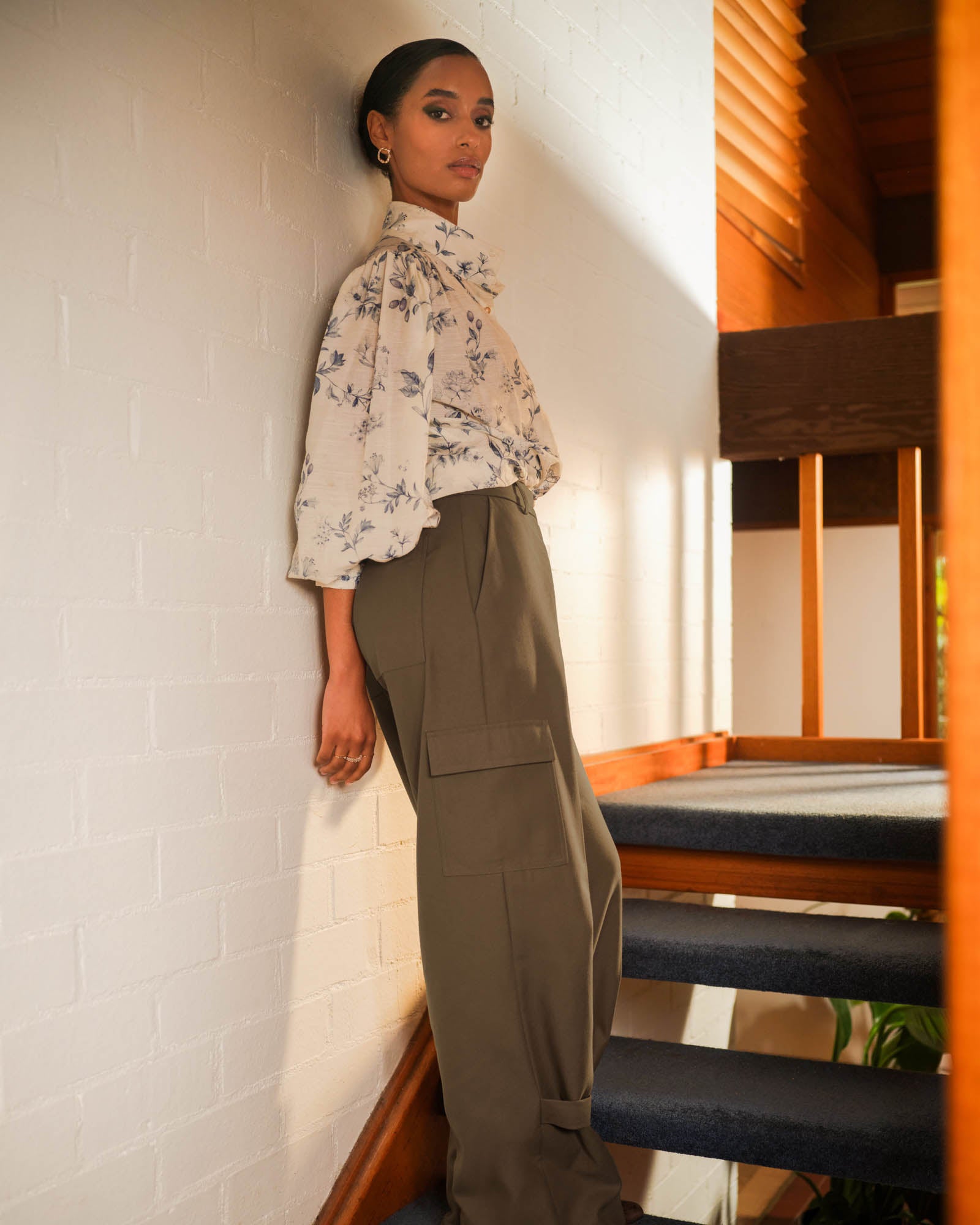 Abigail Cargo Relaxed Pants