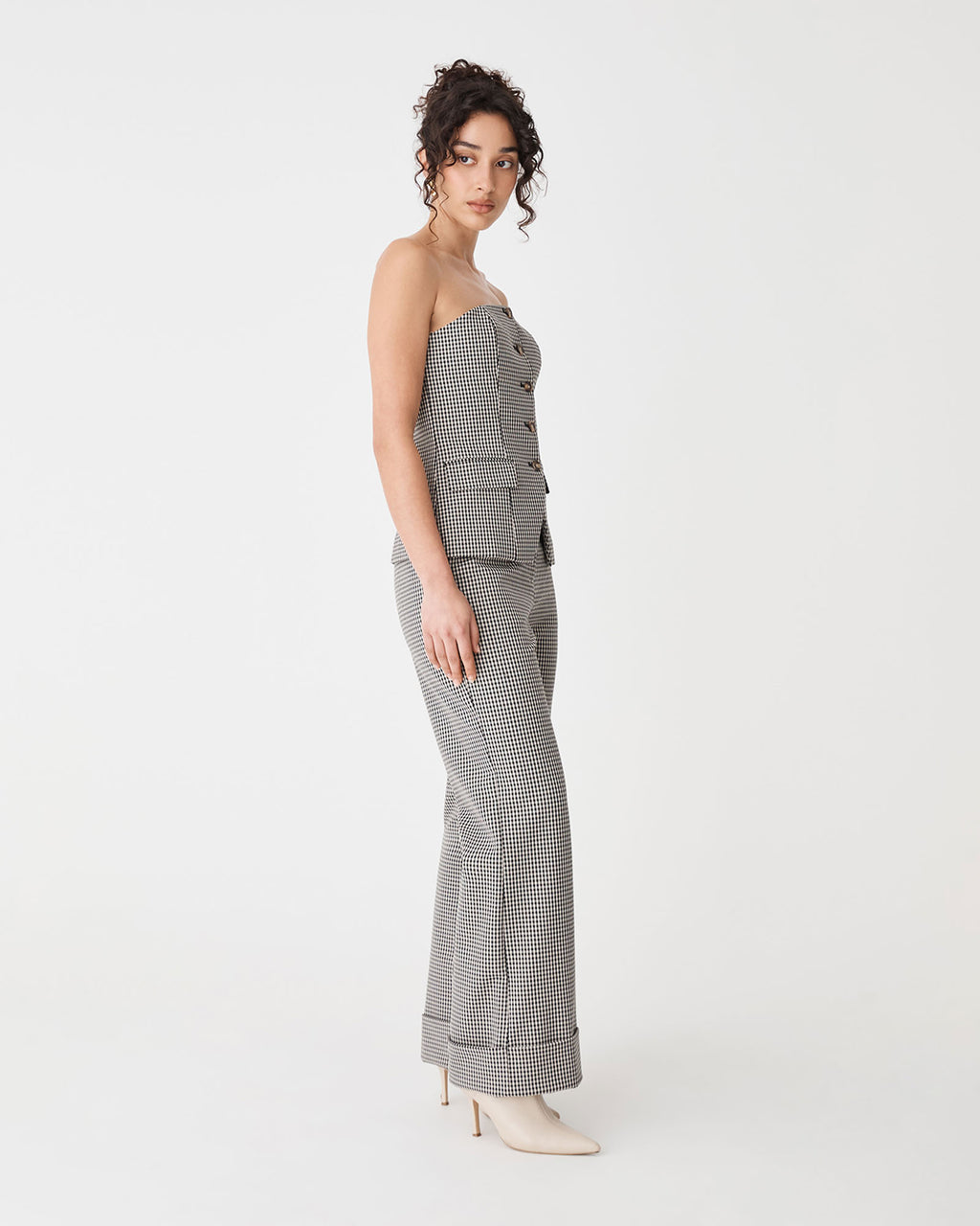Flynn Wide Leg Cuff Pants