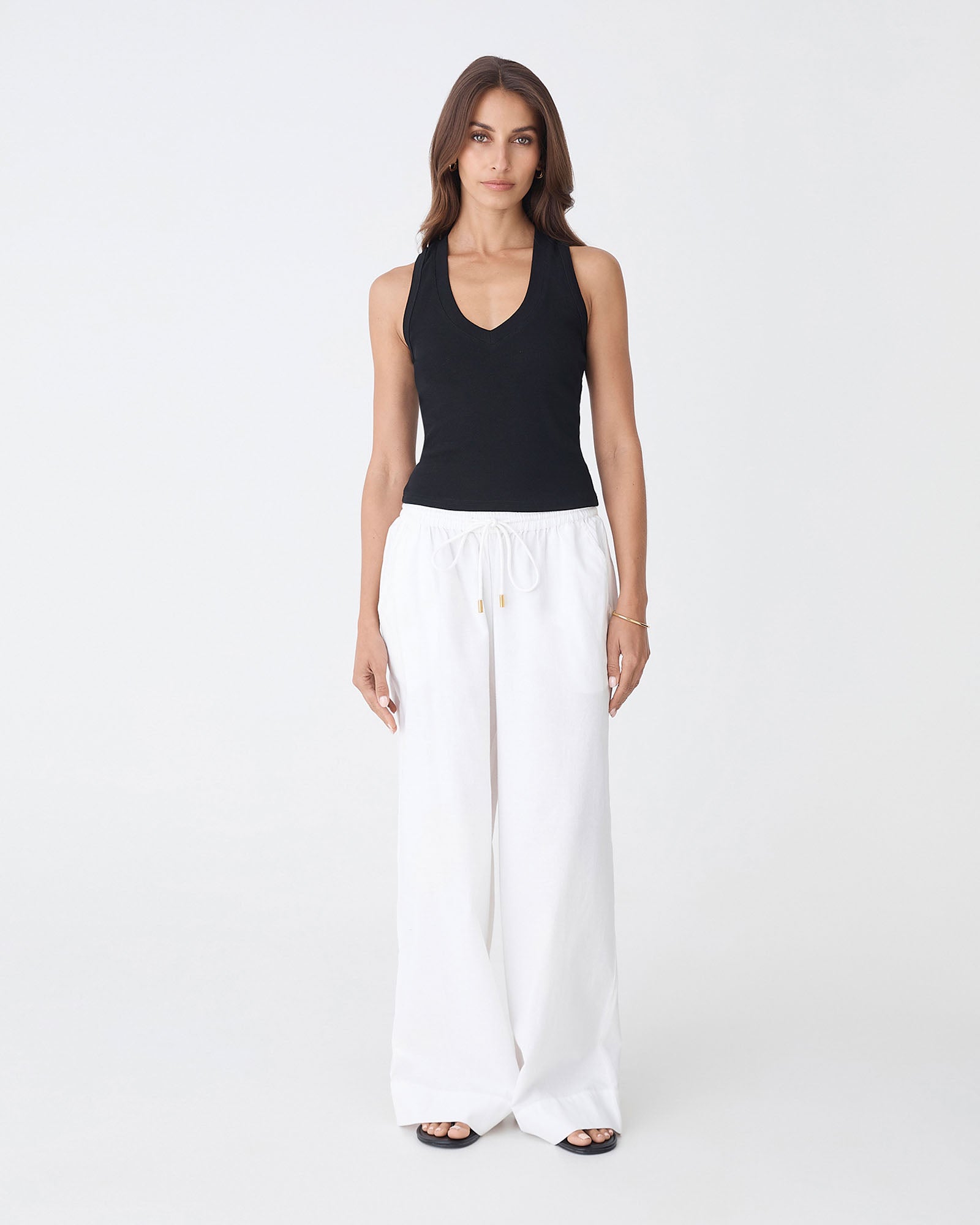 Bronte Cotton Drawstring Pants