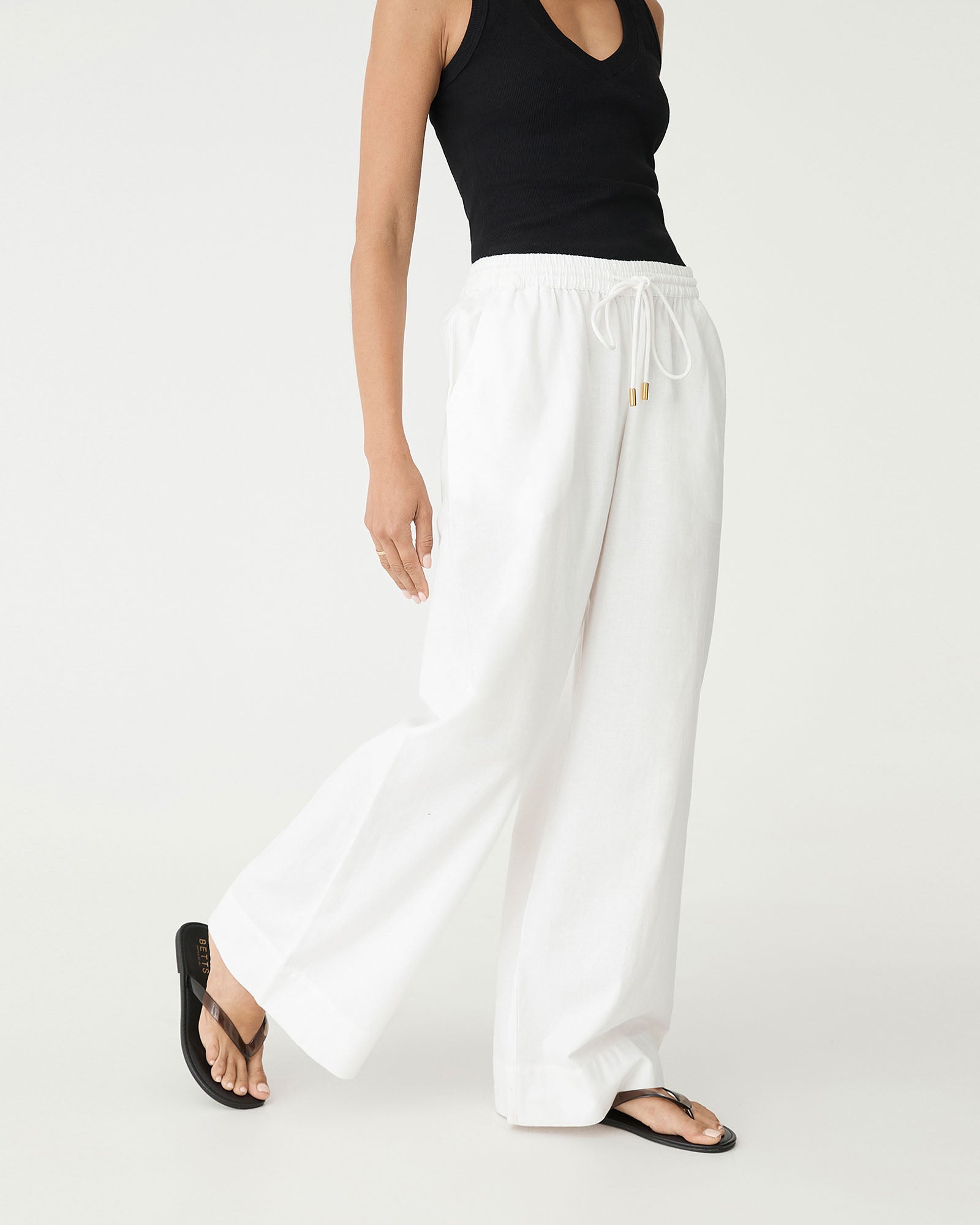 Bronte Cotton Drawstring Pants