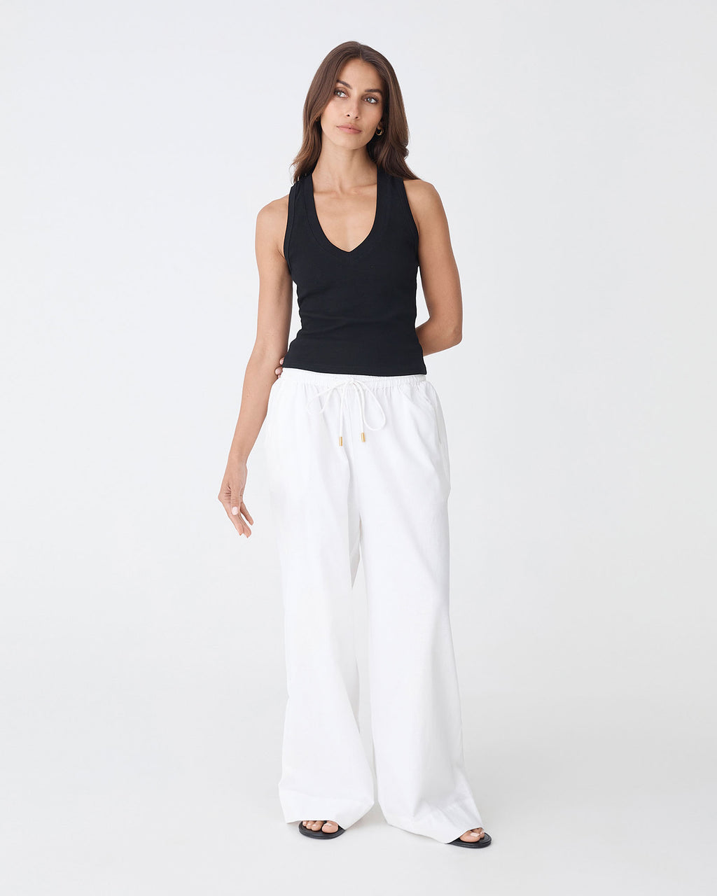 Bronte Cotton Drawstring Pants