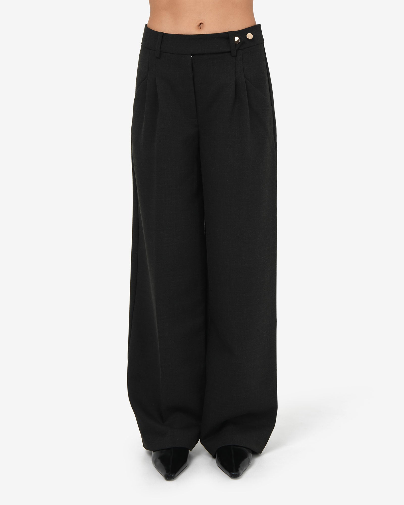Dolly Pleated Wide Leg Pants