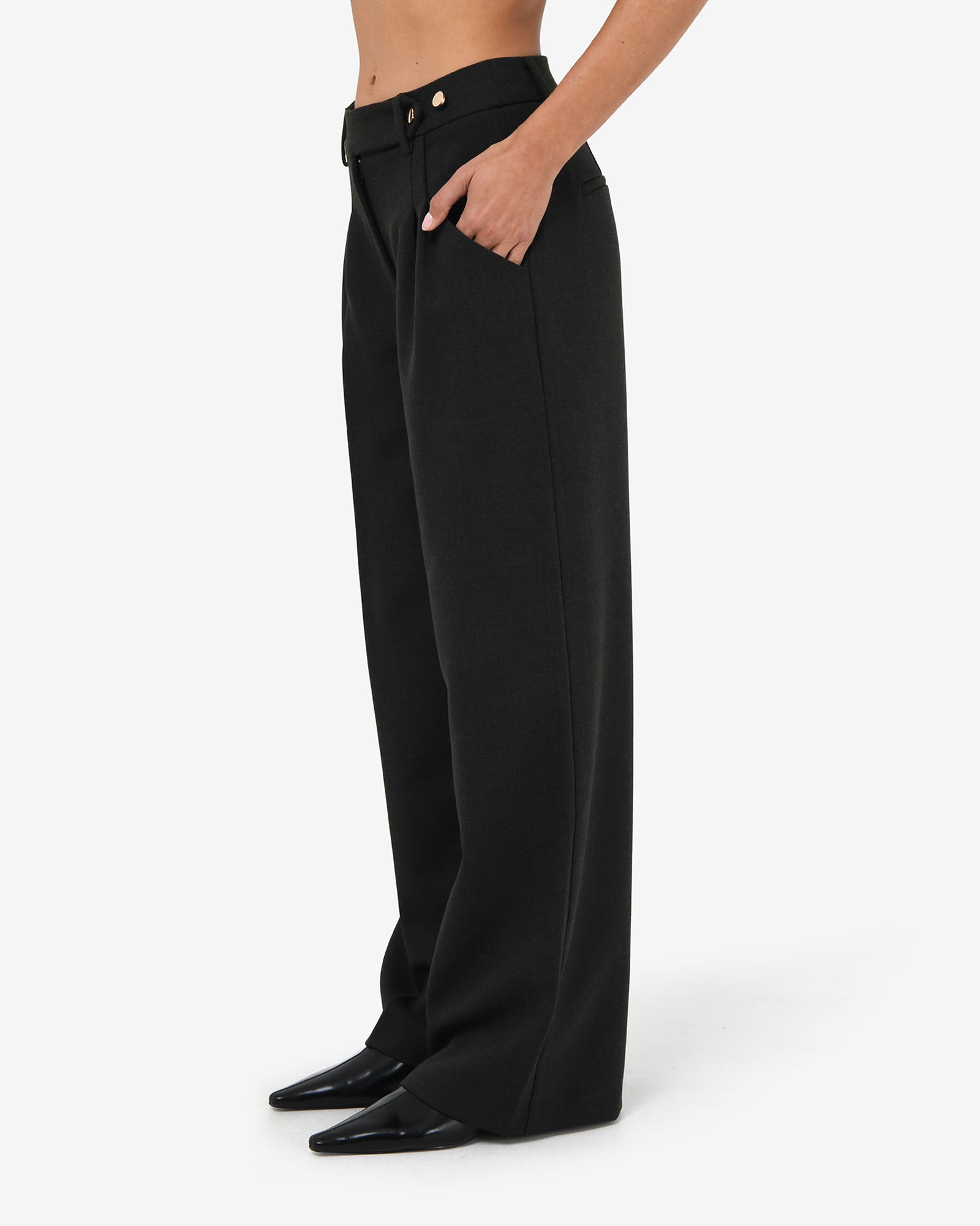 Dolly Pleated Wide Leg Pants