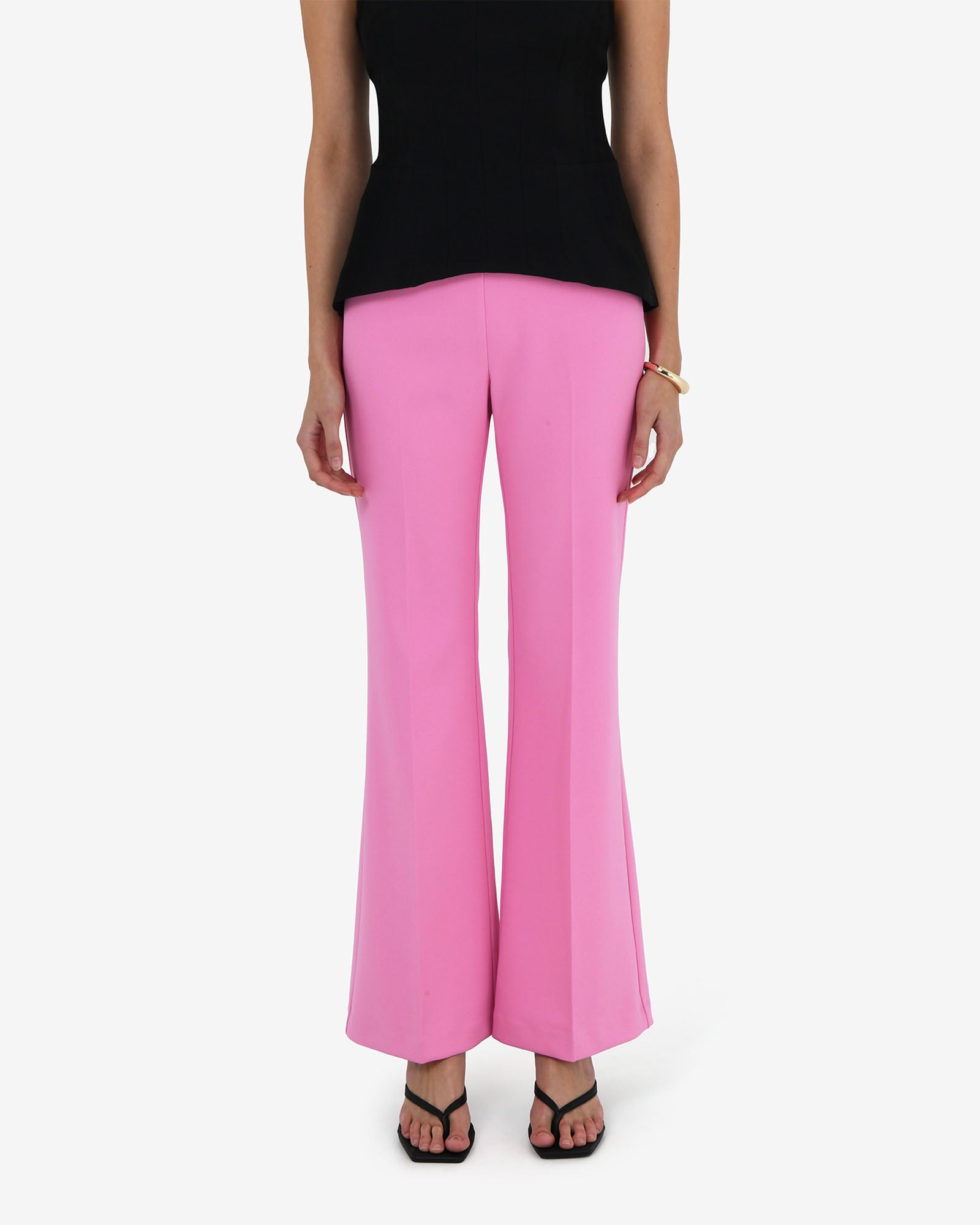 Belmore Crepe Flared Pants