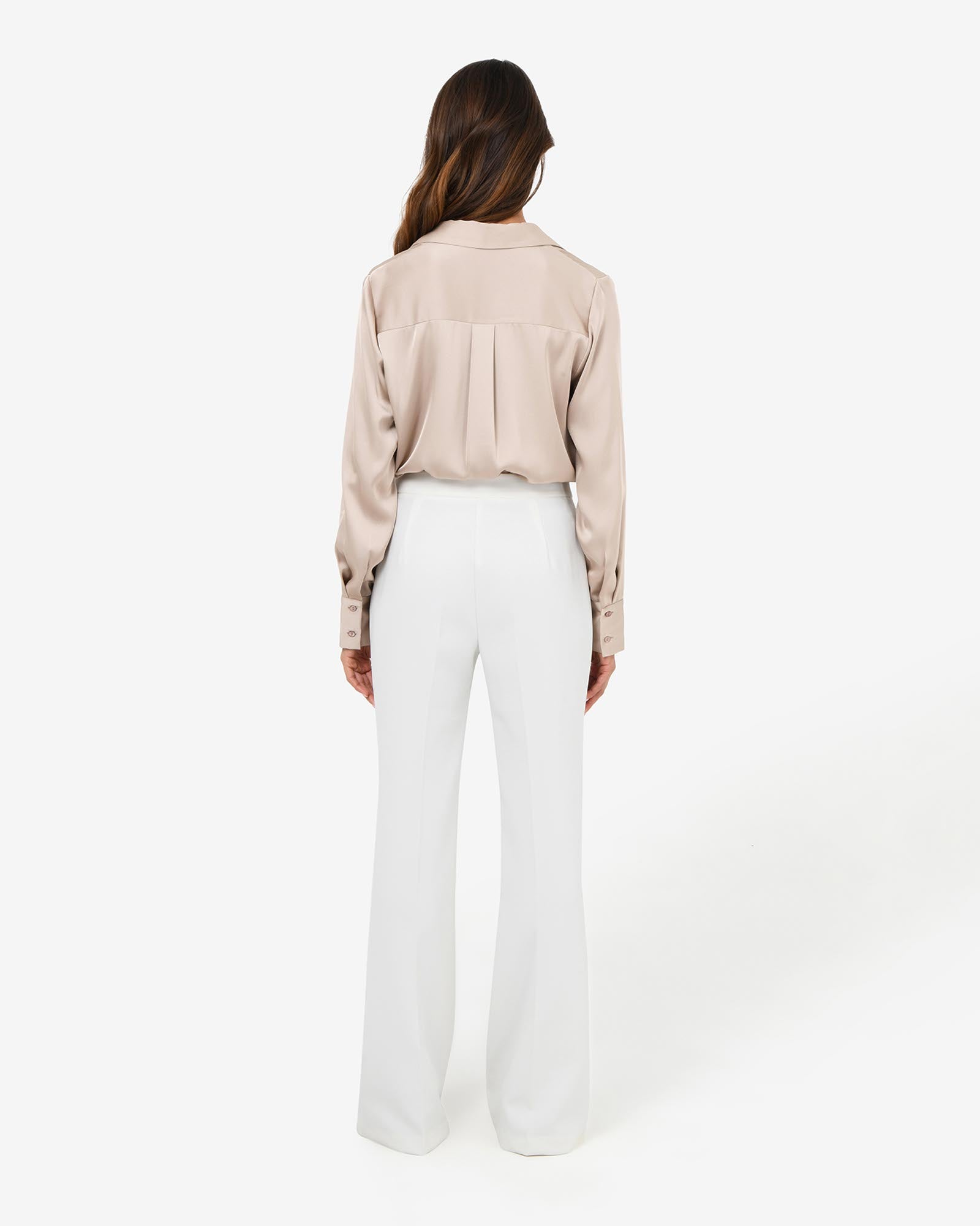 Belmore Crepe Flared Pants