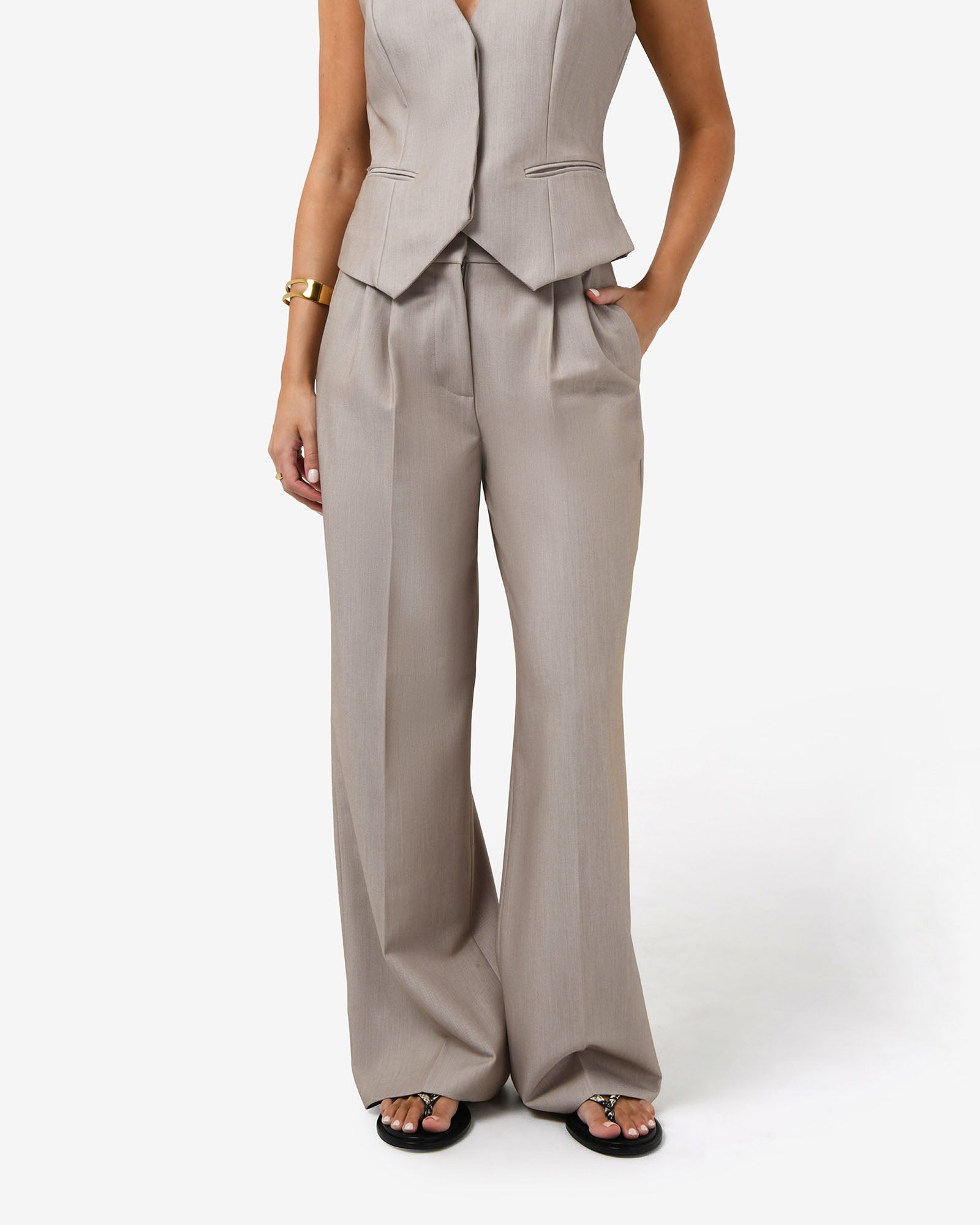 Fitzroy Pleat Front Pants