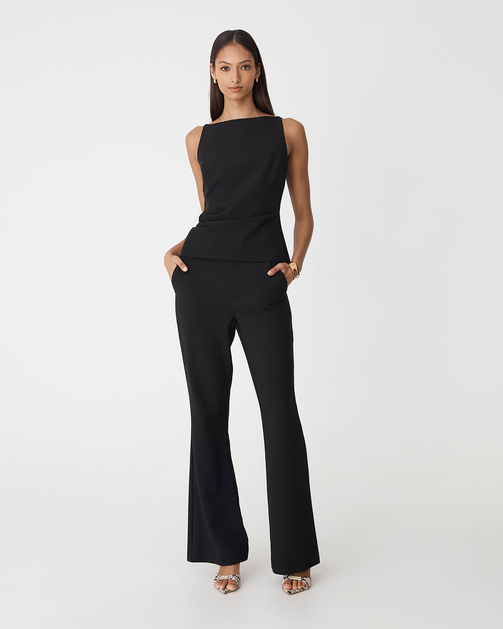 Hannah Stretch Bootleg Pants