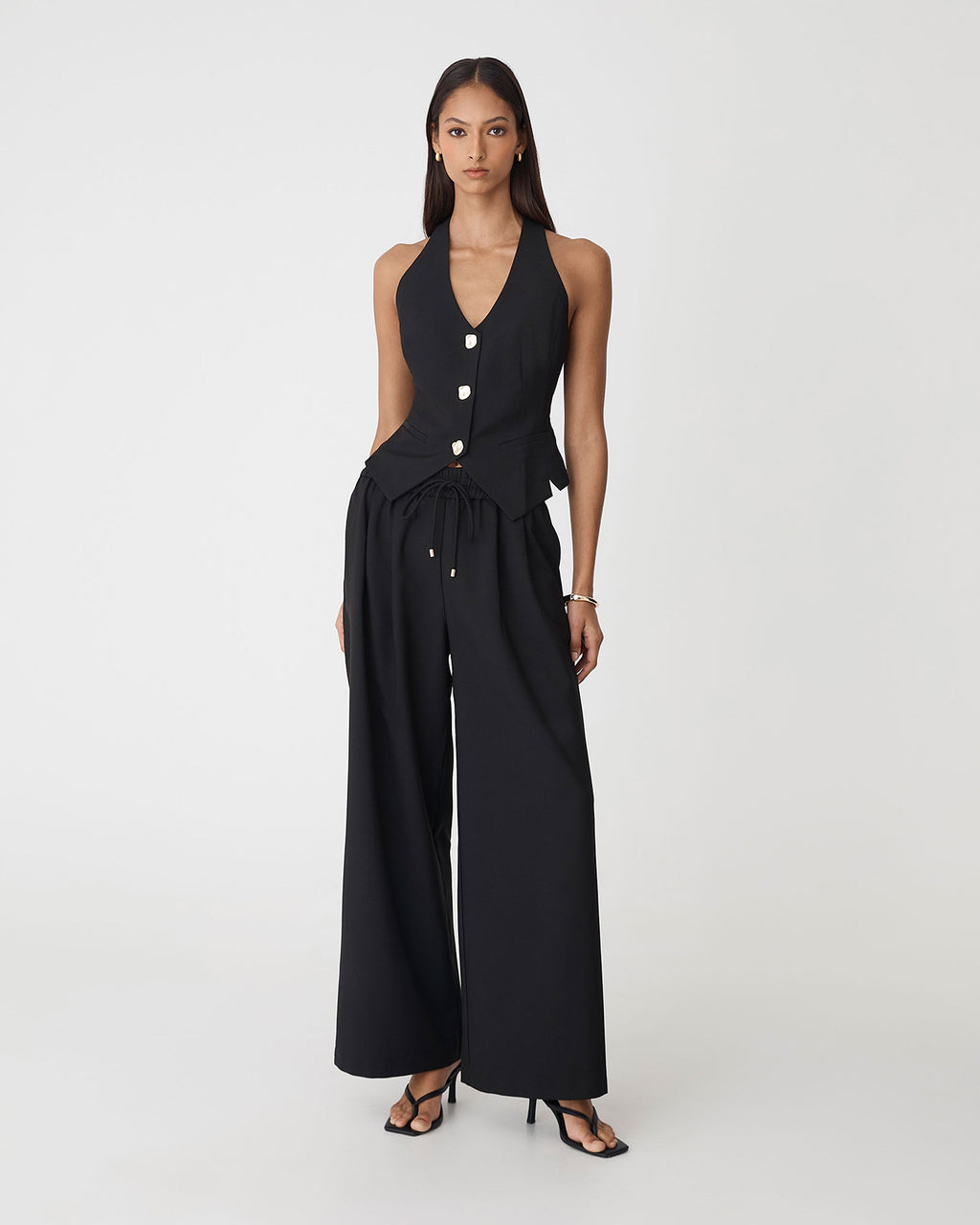 Amera Elastic Waist Pants