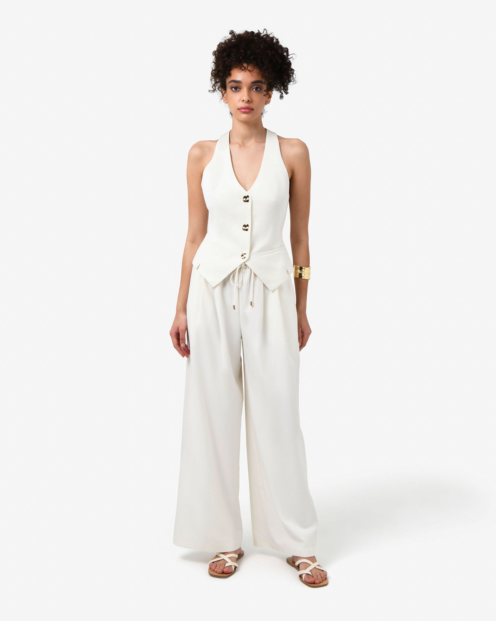 Amera Elastic Waist Pants