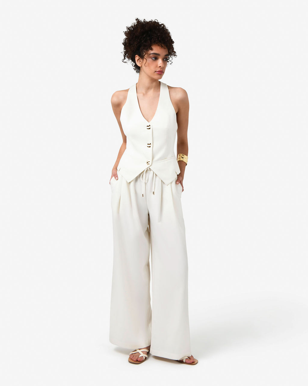 Amera Elastic Waist Pants