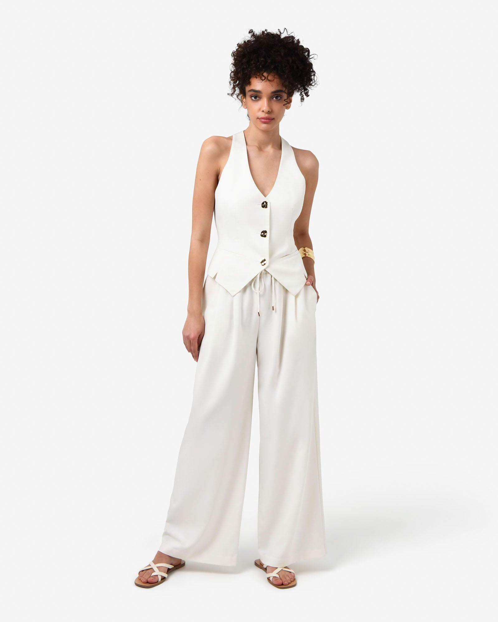 Amera Elastic Waist Pants