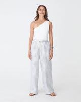Milos Wide Leg Linen Pants