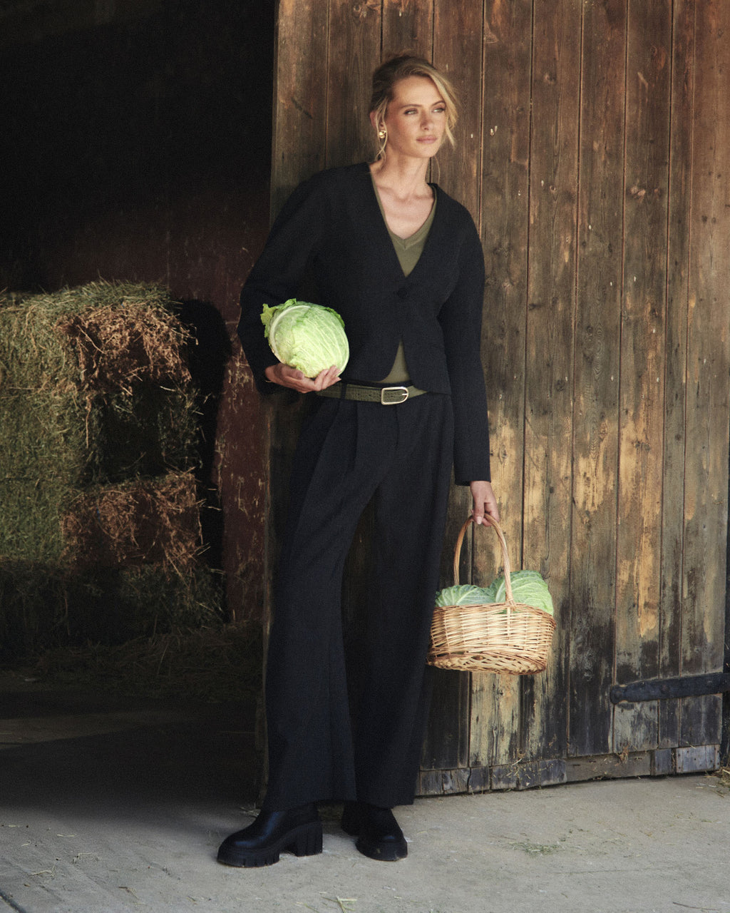 Pippa Barrel Leg Pant