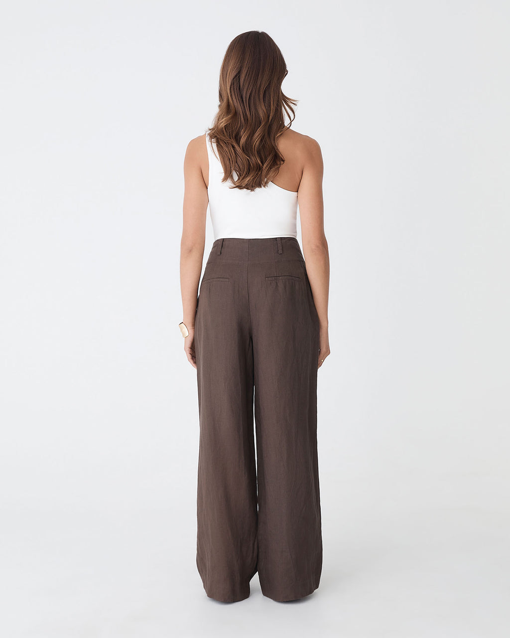 Ivy Linen Wide Leg Pants