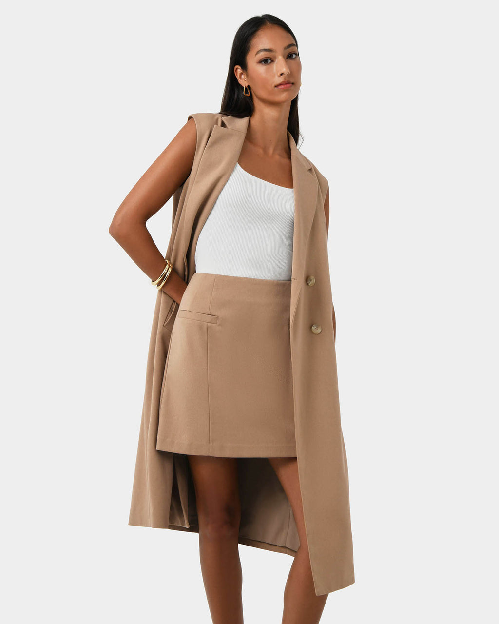 Kiya Panel Skirt