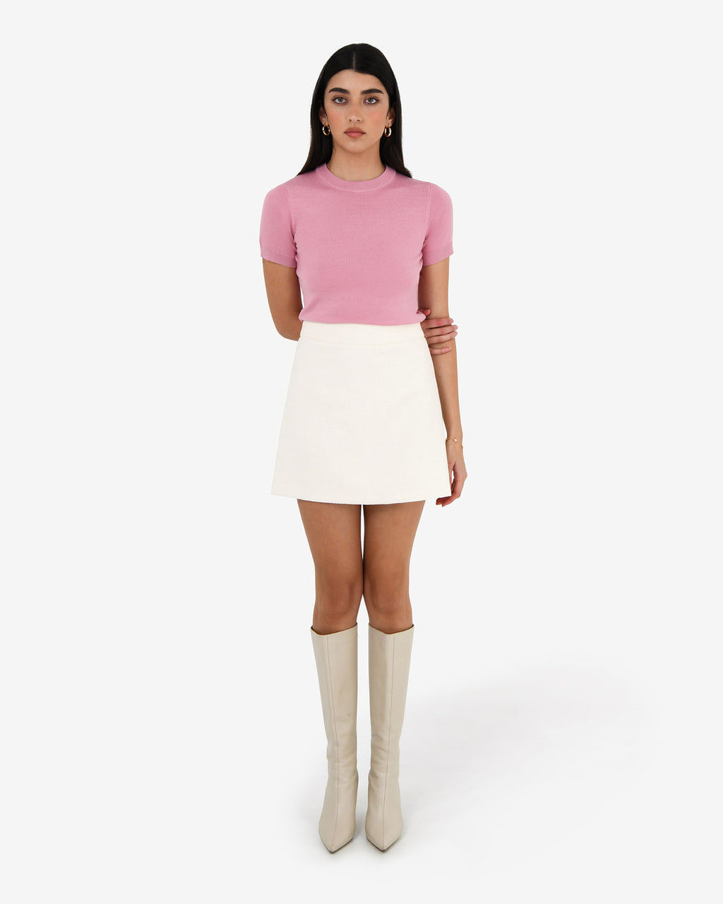 Cynthia Tweed Mini Skirt