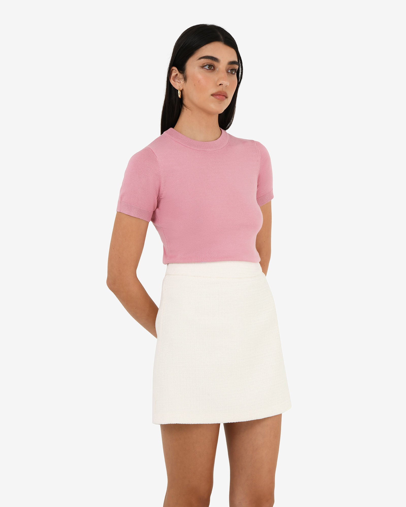 Cynthia Tweed Mini Skirt