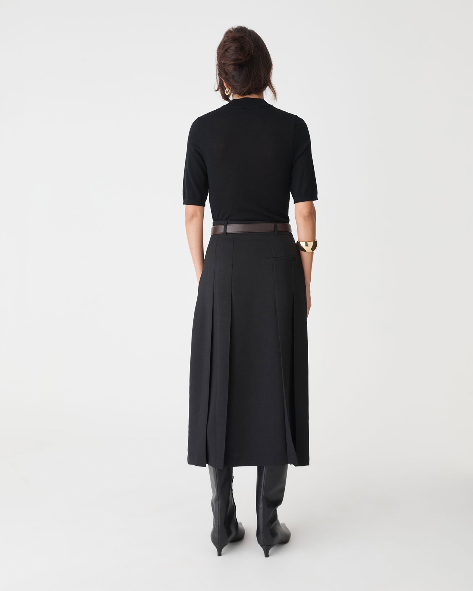Evelyn Pleated Skirt