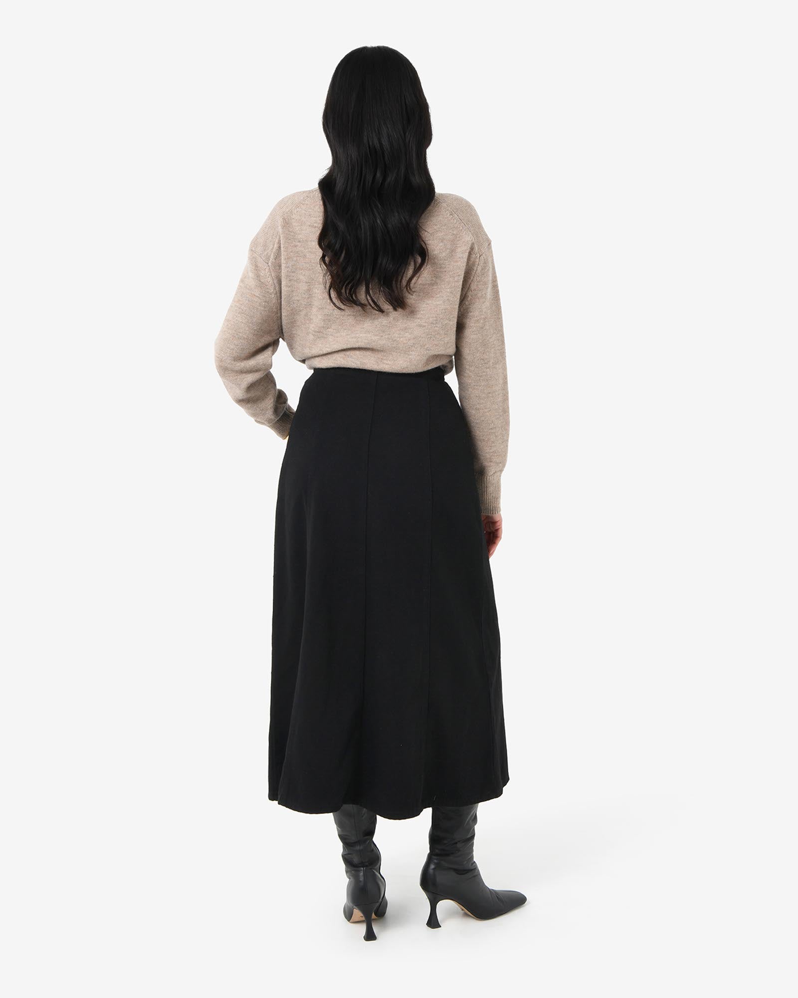 Sam Panel Denim Skirt