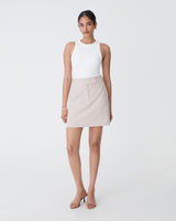 Koora Checked Mini Skirt