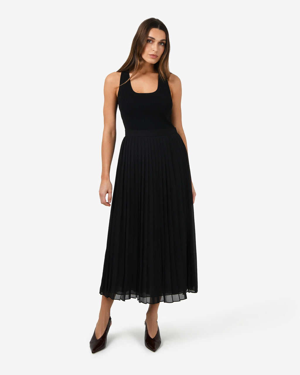 Melina Pleated Skirt