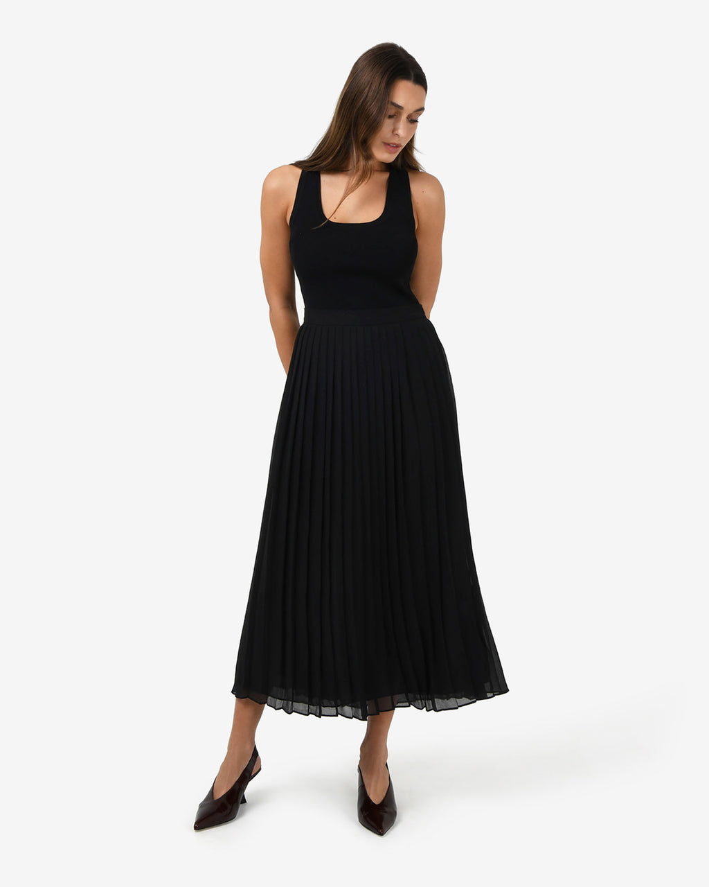 Melina Pleated Skirt