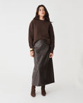 Giselle Panel PU Skirt