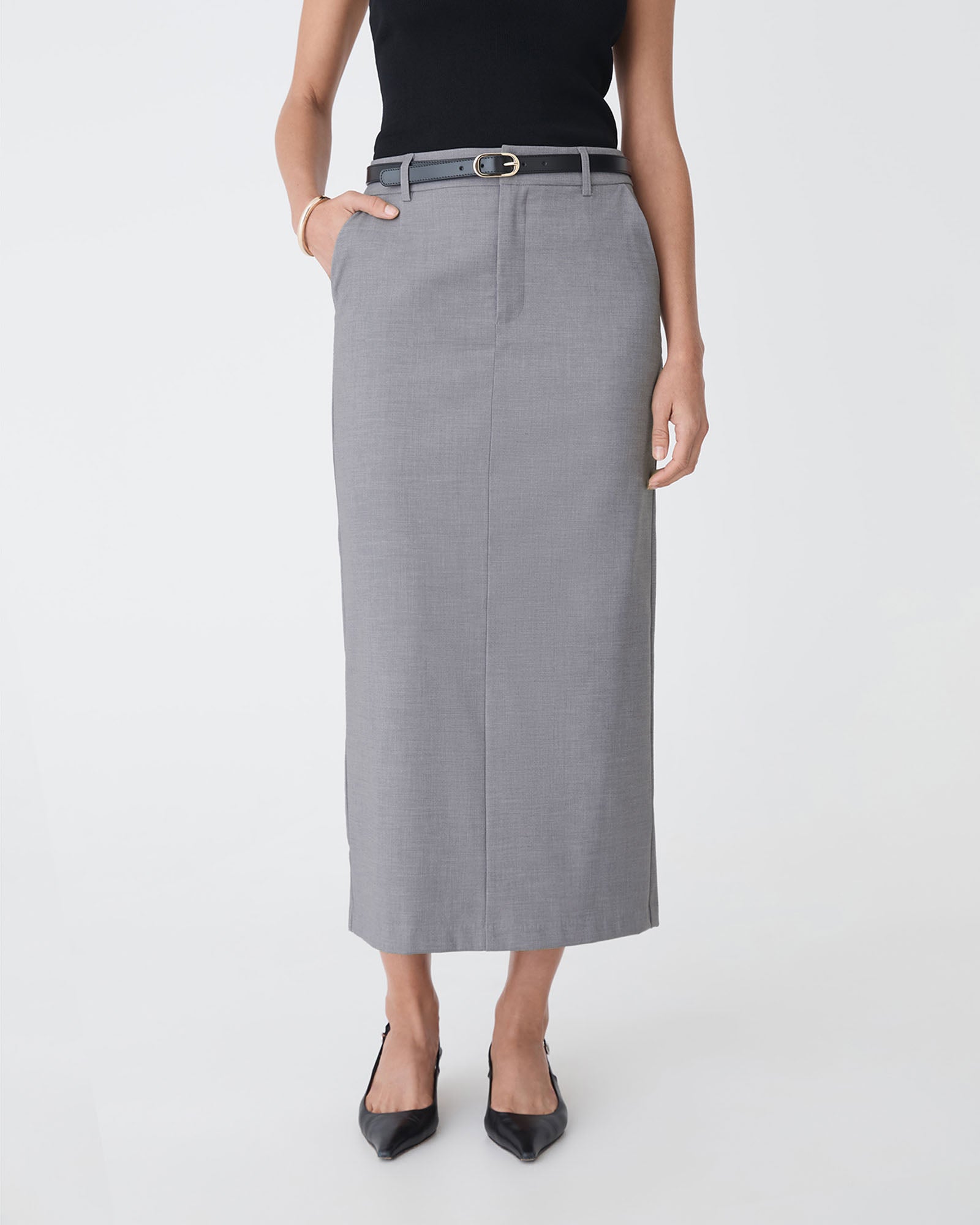 Aaria Column Skirt