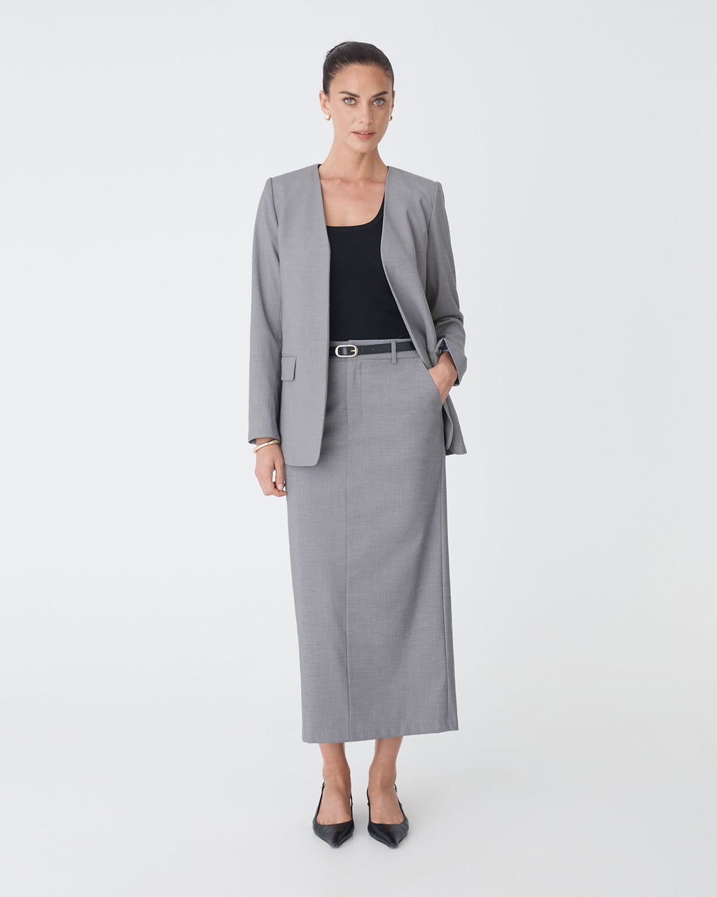 Aaria Column Skirt
