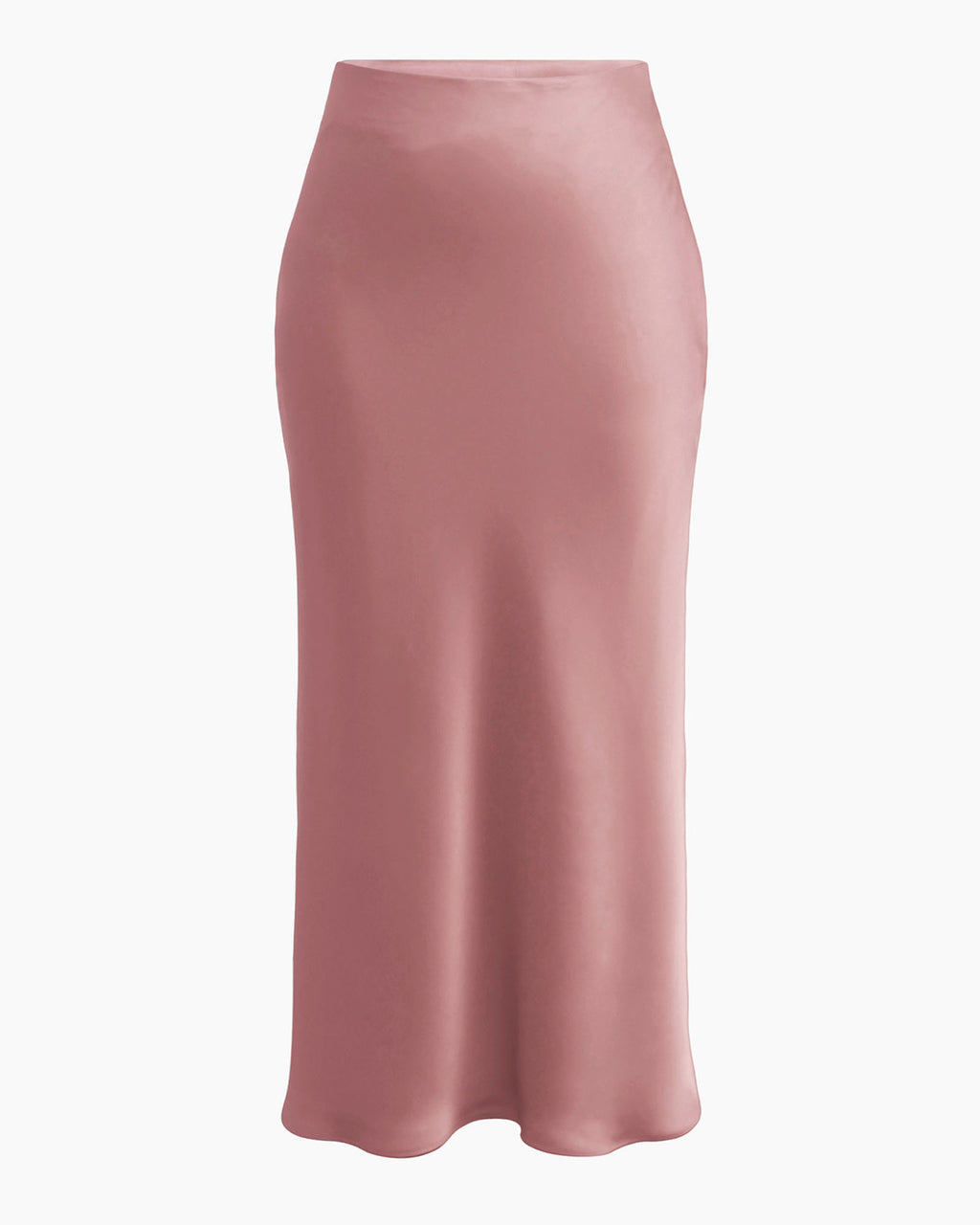 Valeria A-line Satin Skirt