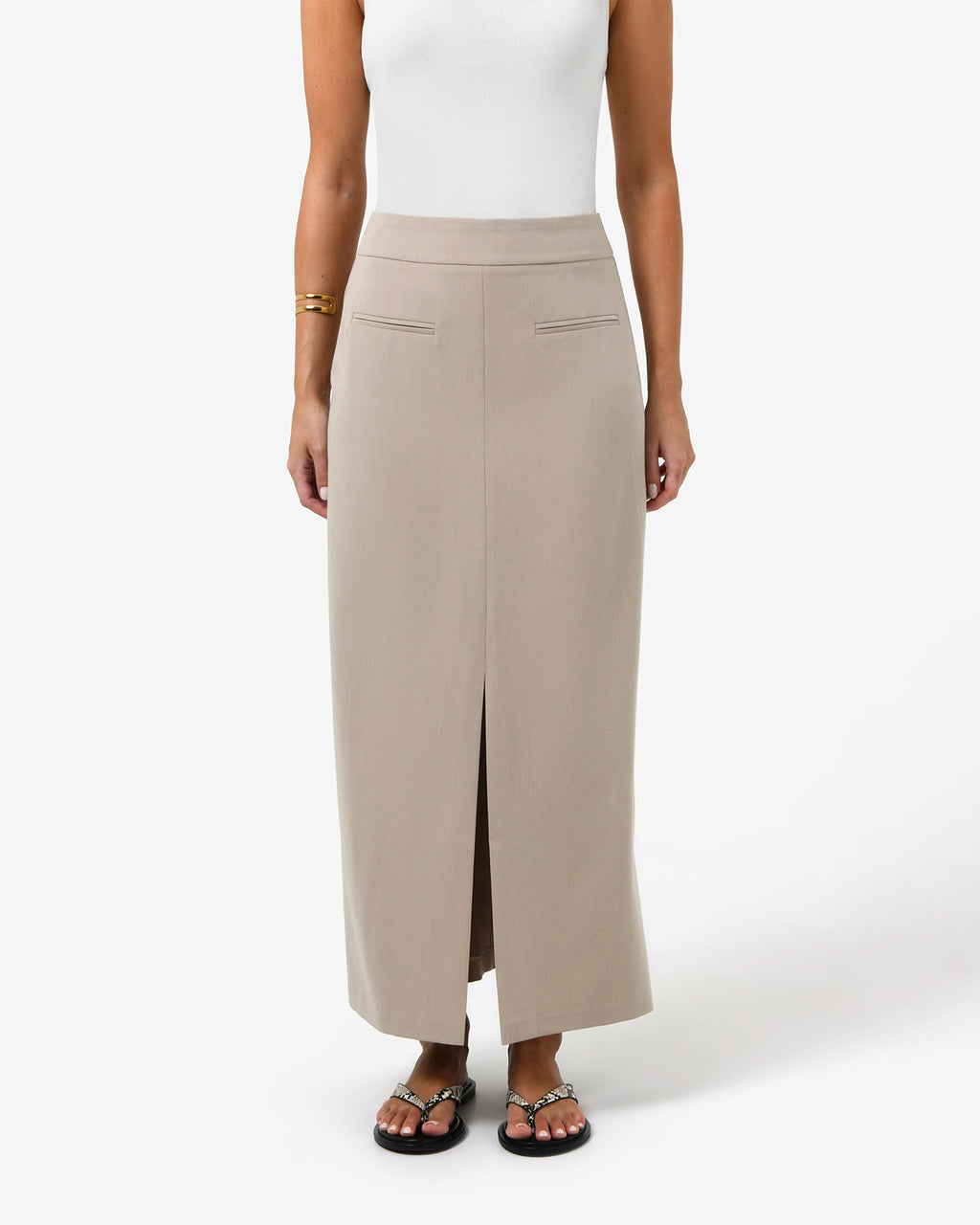 Milton Split Front Skirt
