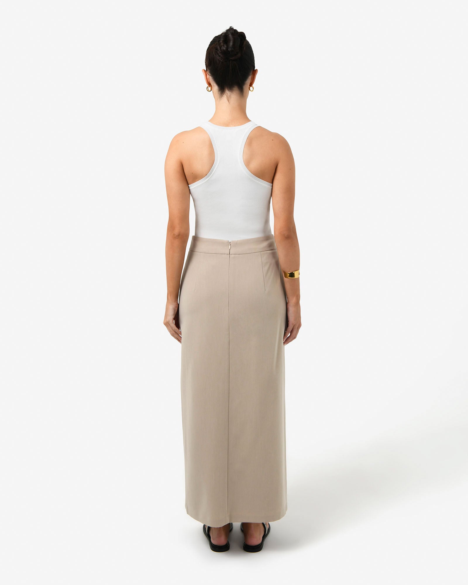 Milton Split Front Skirt