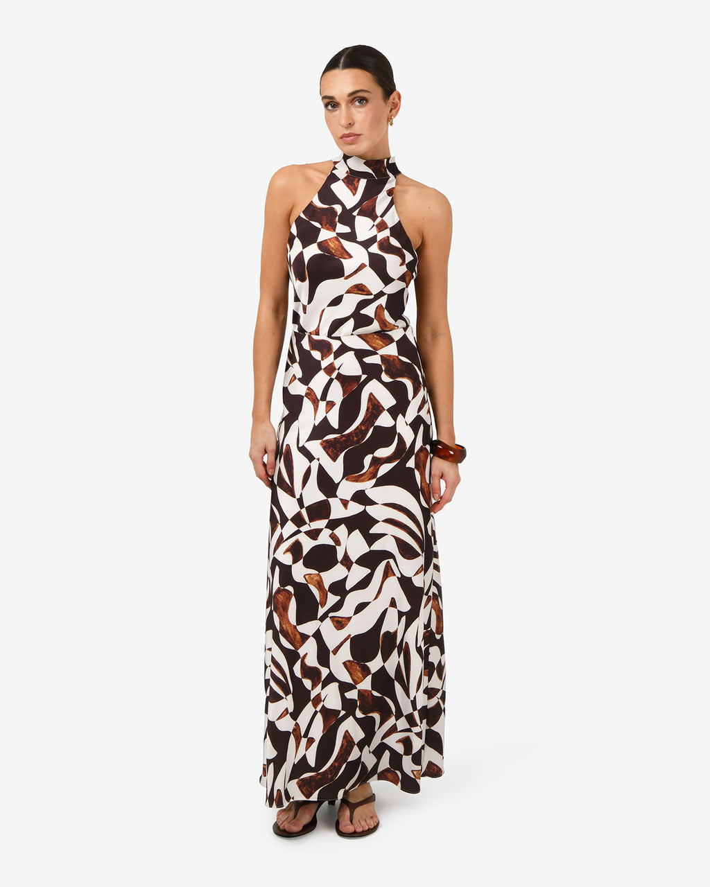 Hazel Printed A-line Skirt