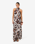 Hazel Printed A-line Skirt