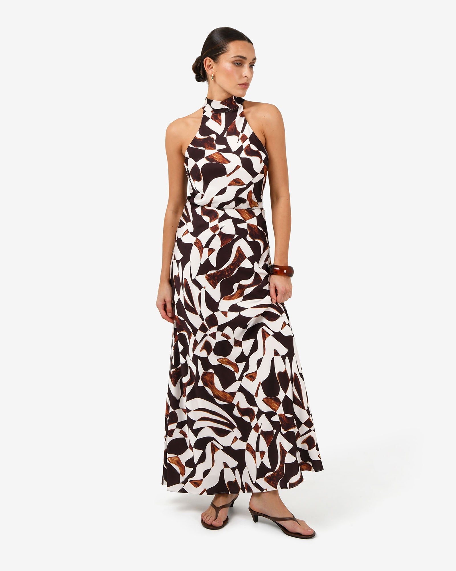 Hazel Printed A-line Skirt