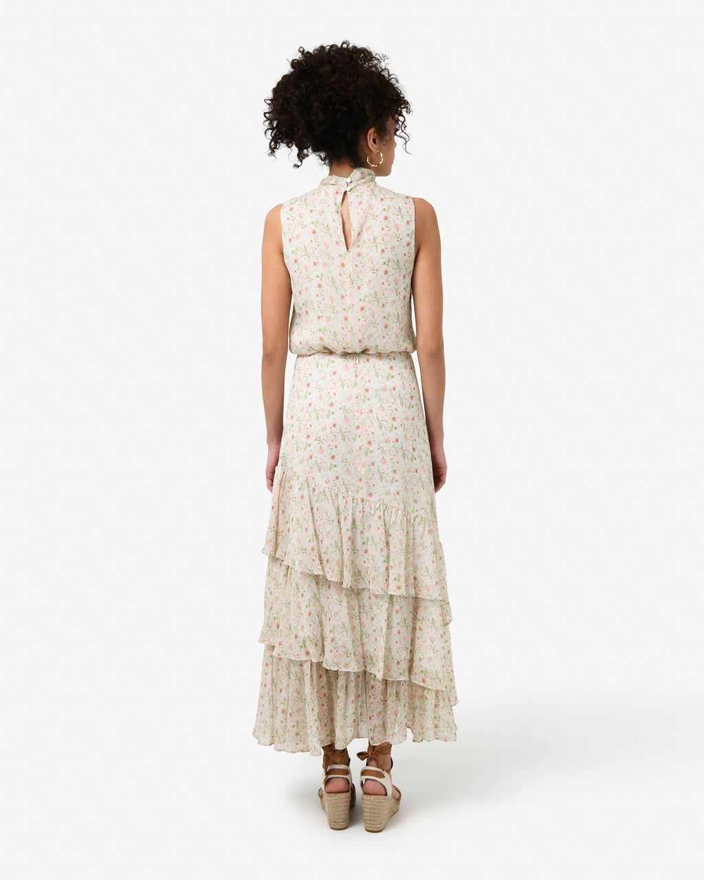 Indy Ruffle Floral Skirt