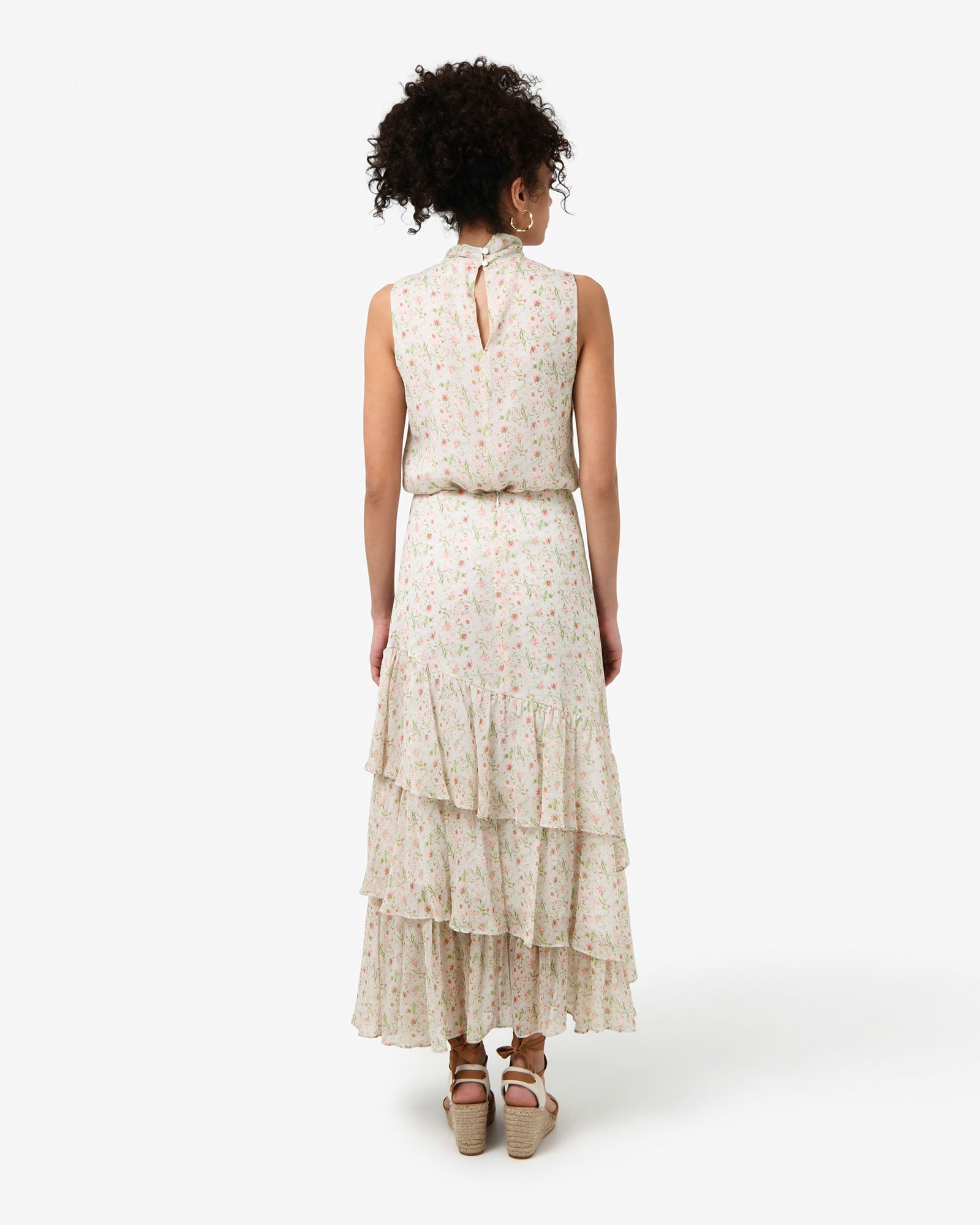 Indy Ruffle Floral Skirt