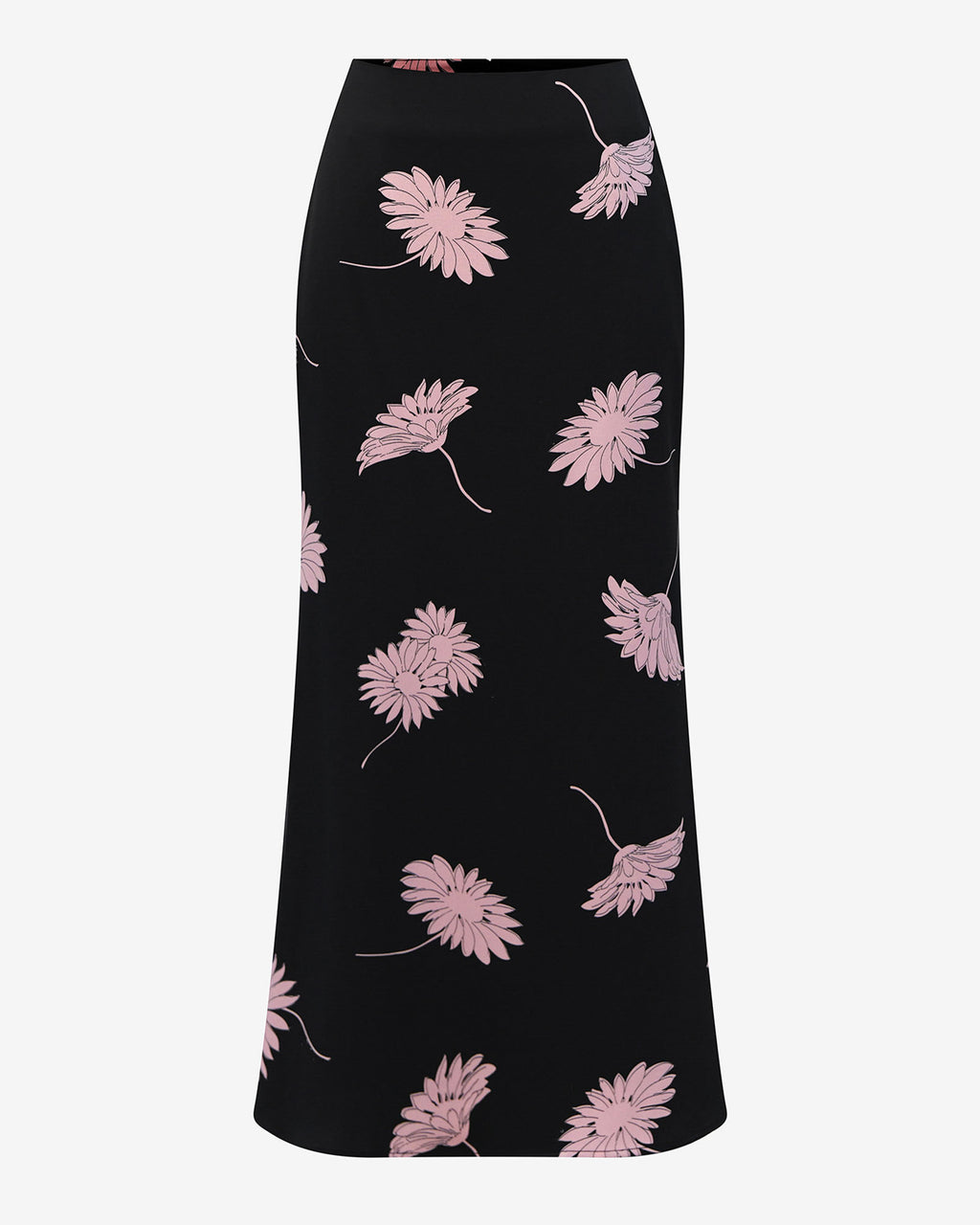 Felicia Floral Satin Skirt