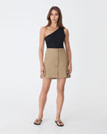 Winnie A-line Button Skirt