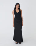 Amelia Linen Blend Maxi Skirt