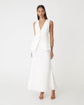 Amelia Linen Blend Maxi Skirt