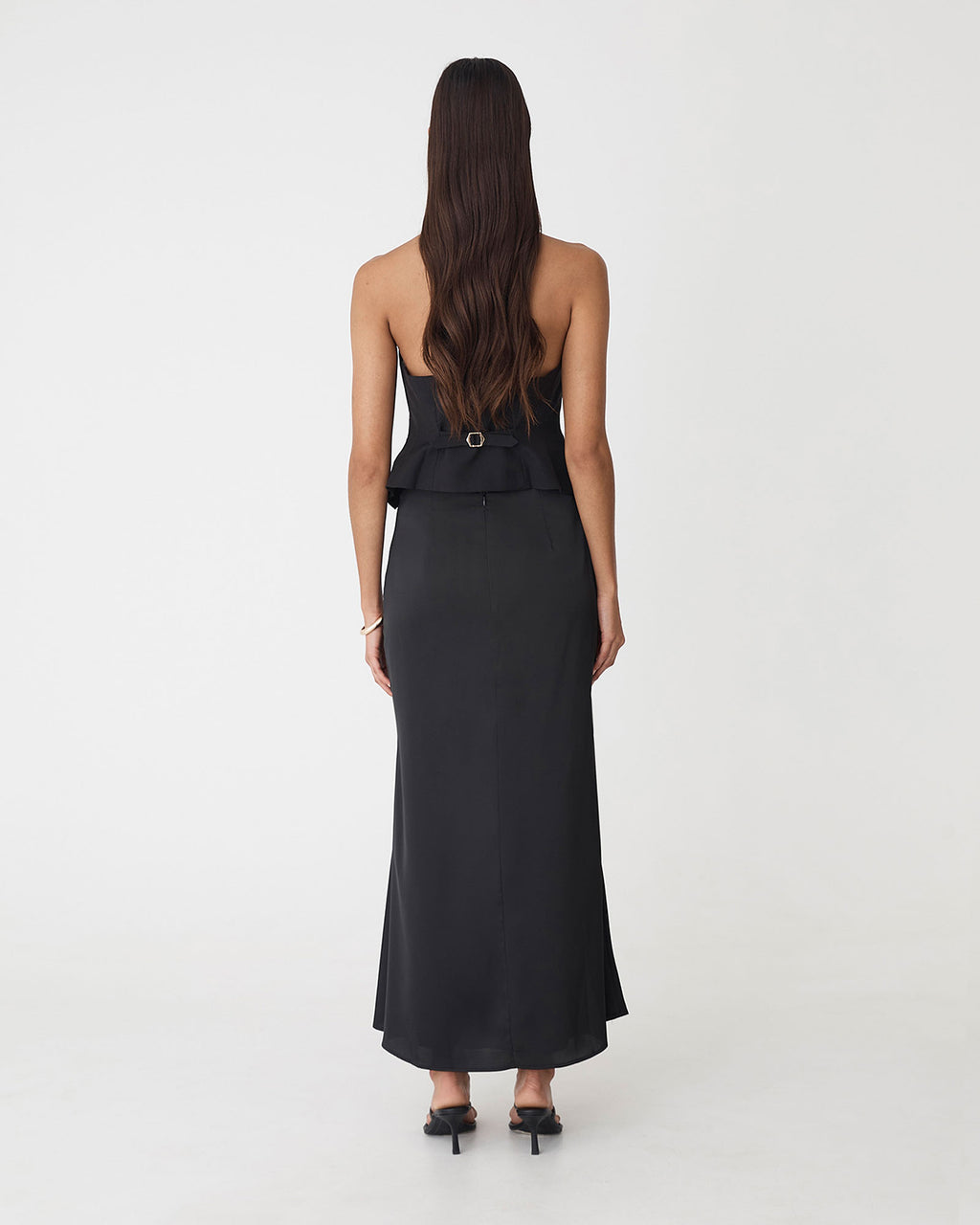 Leigh Satin Maxi Skirt