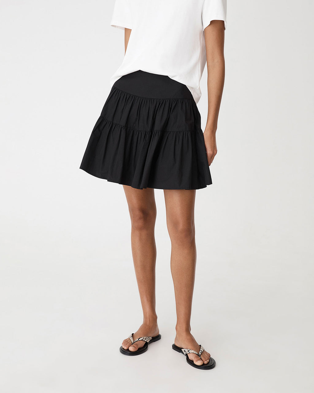 Montana Tiered Mini Skirt