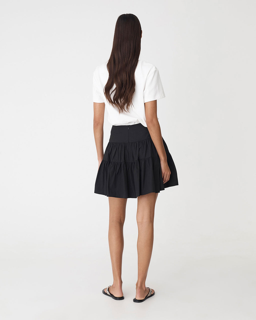 Montana Tiered Mini Skirt