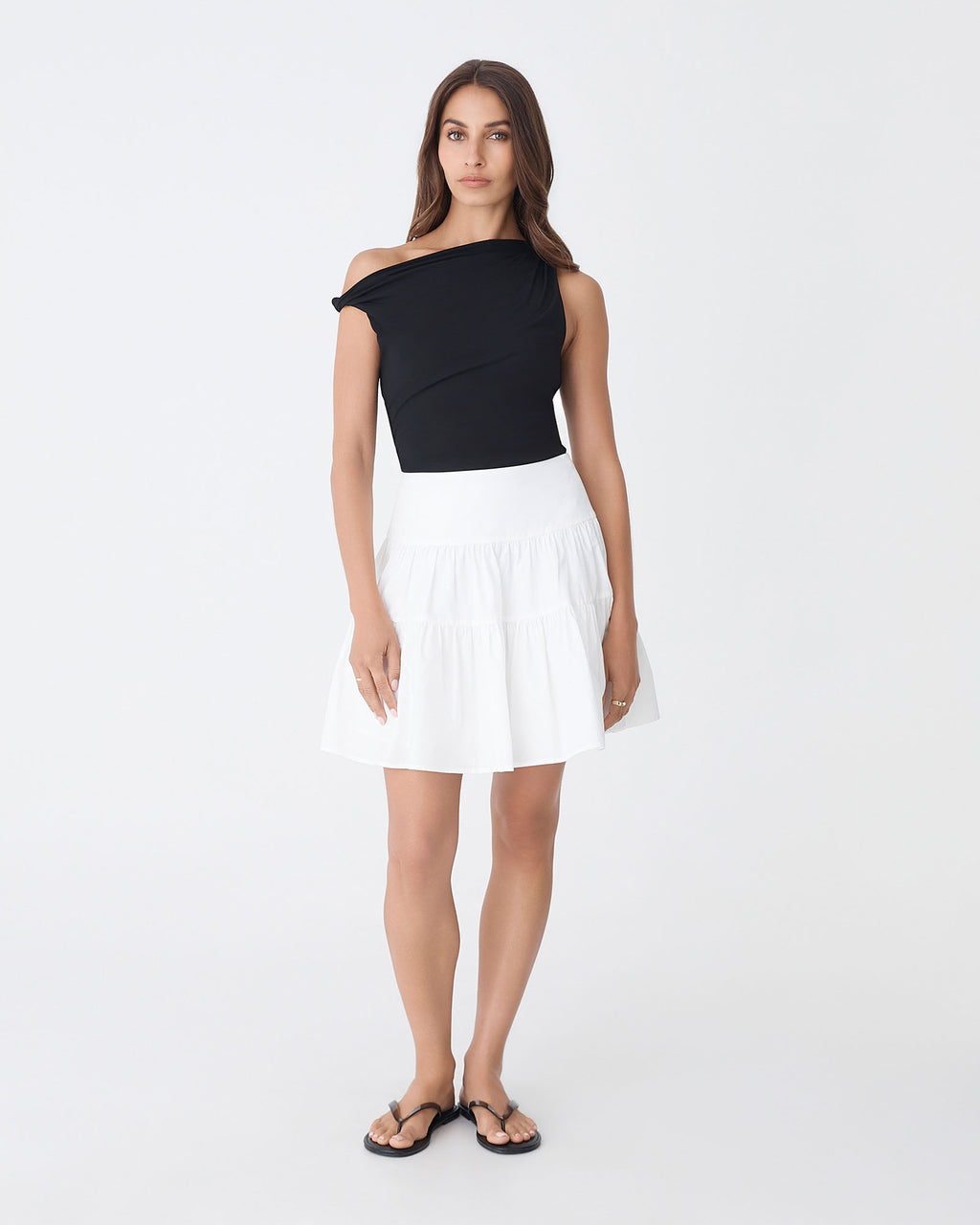 Montana Tiered Mini Skirt