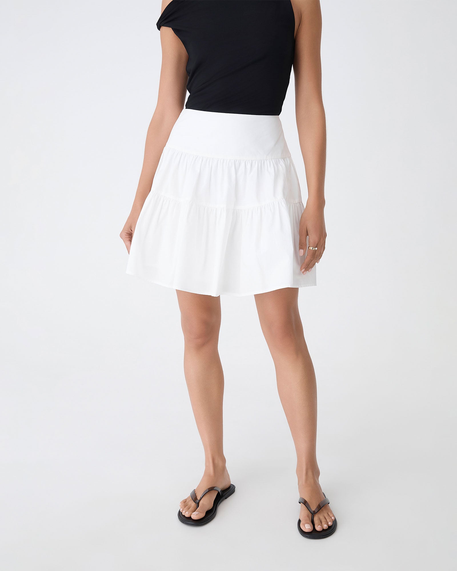 Montana Tiered Mini Skirt