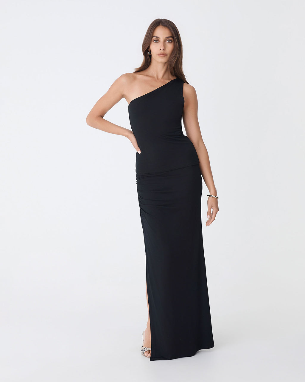Kirsty Bamboo Ruched Skirt